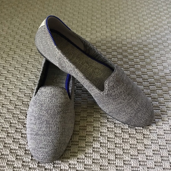 Rothy’s Taupe Heather Loafers - Picture 1 of 3